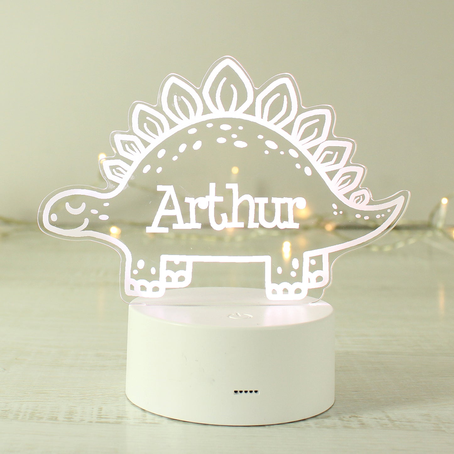 Dinosaur Colour Changing Personalised Light
