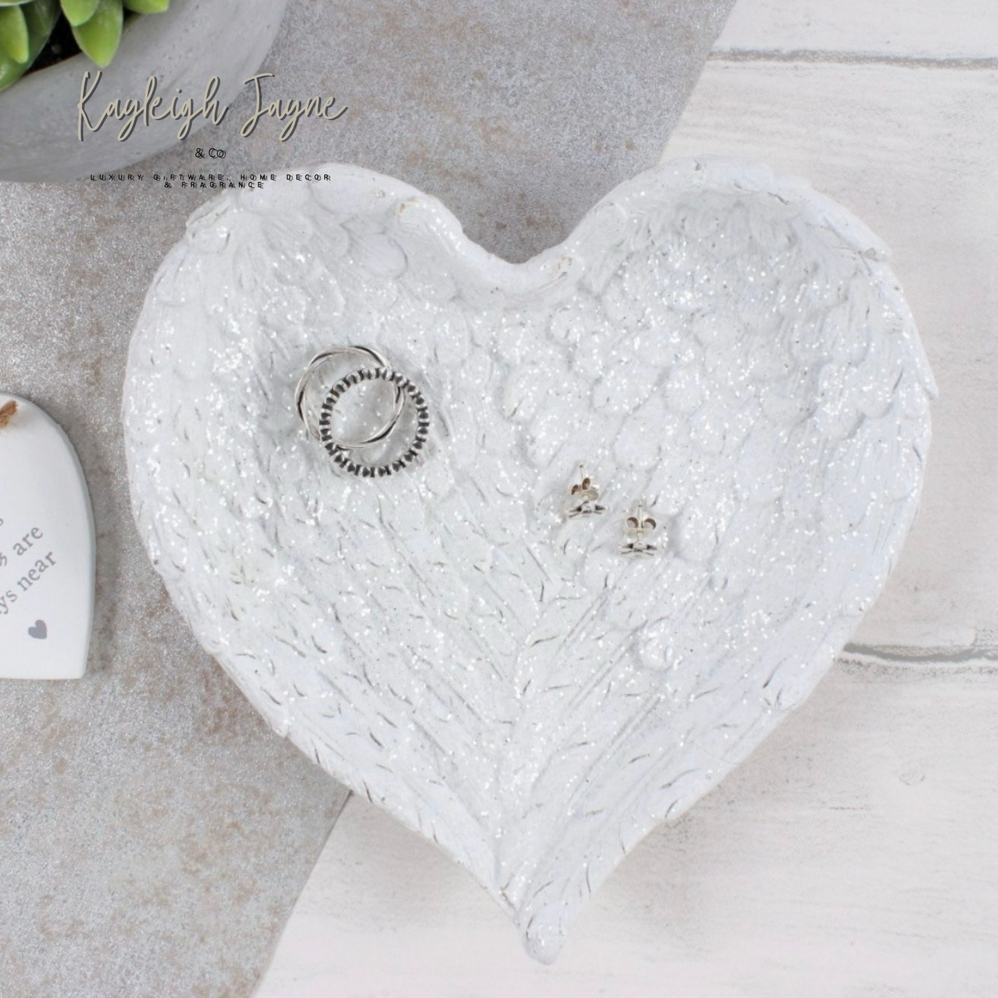 Angel Wings Trinket Dish