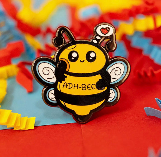 ADH-Bee Awareness Pin badge - by Innabox