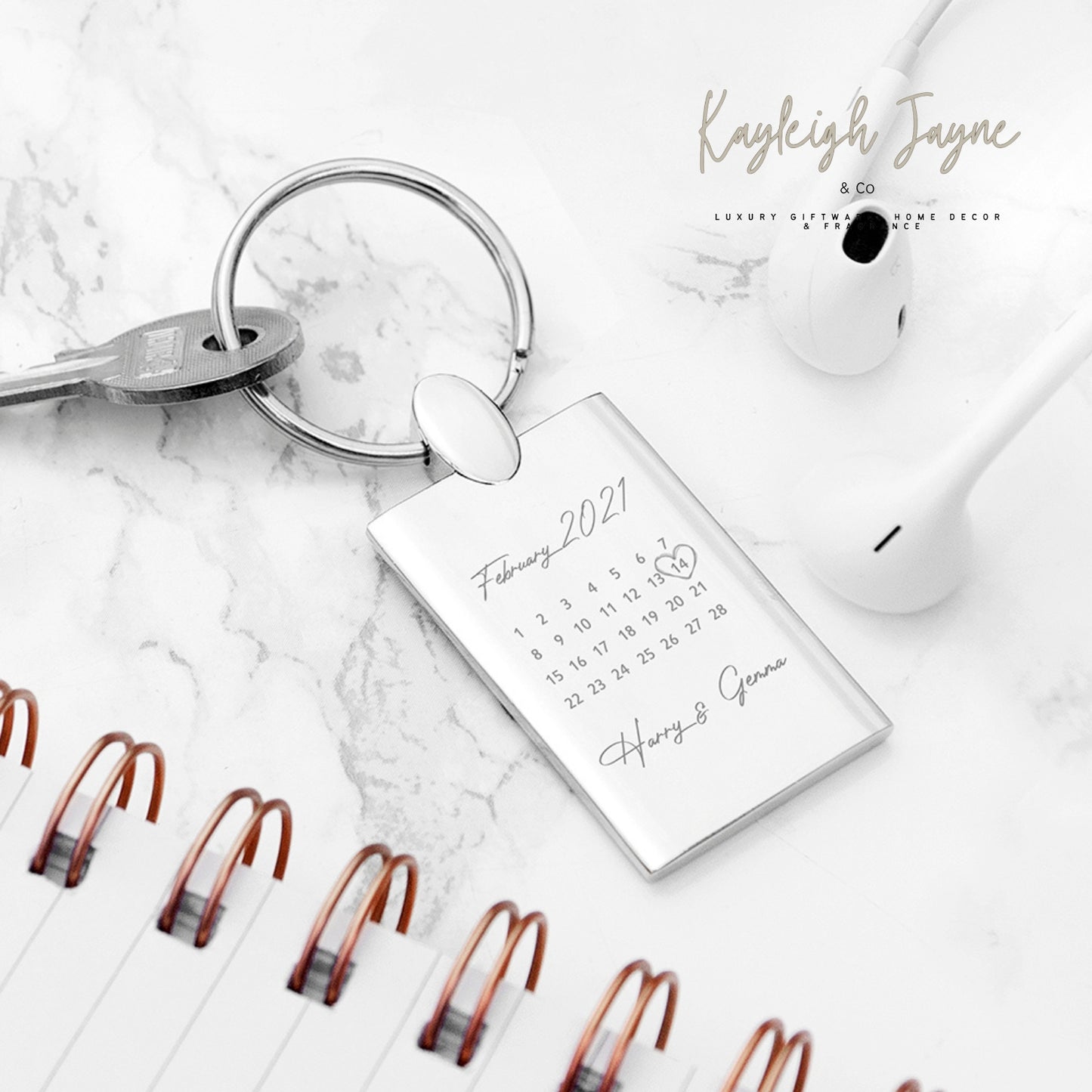 Special Date Keyring