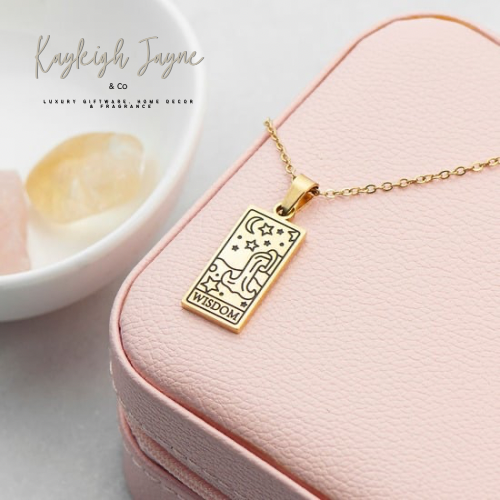 Personalised Wisdom - Tarot Card Necklace