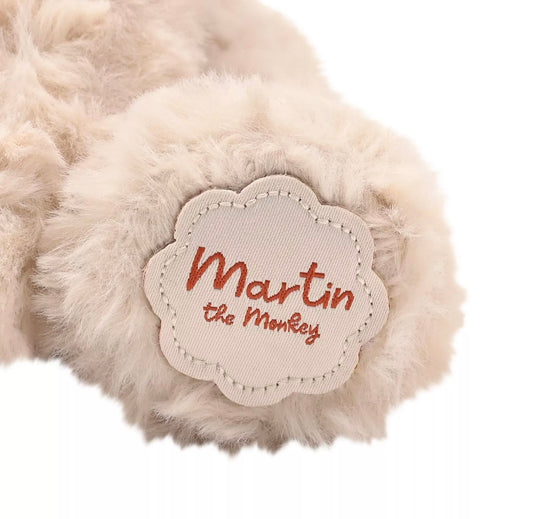 Softies - Martin The Plush Sitting Cream Monkey 22cm