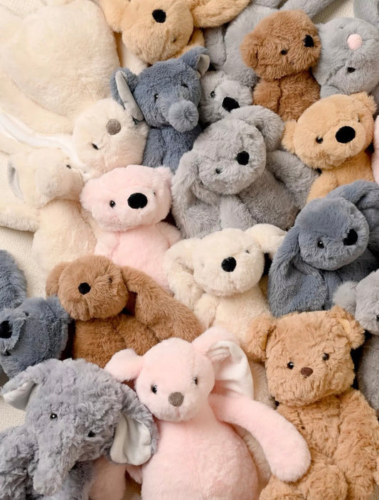 Softies - William The Plush Sitting Brown Teddy Bear 22cm