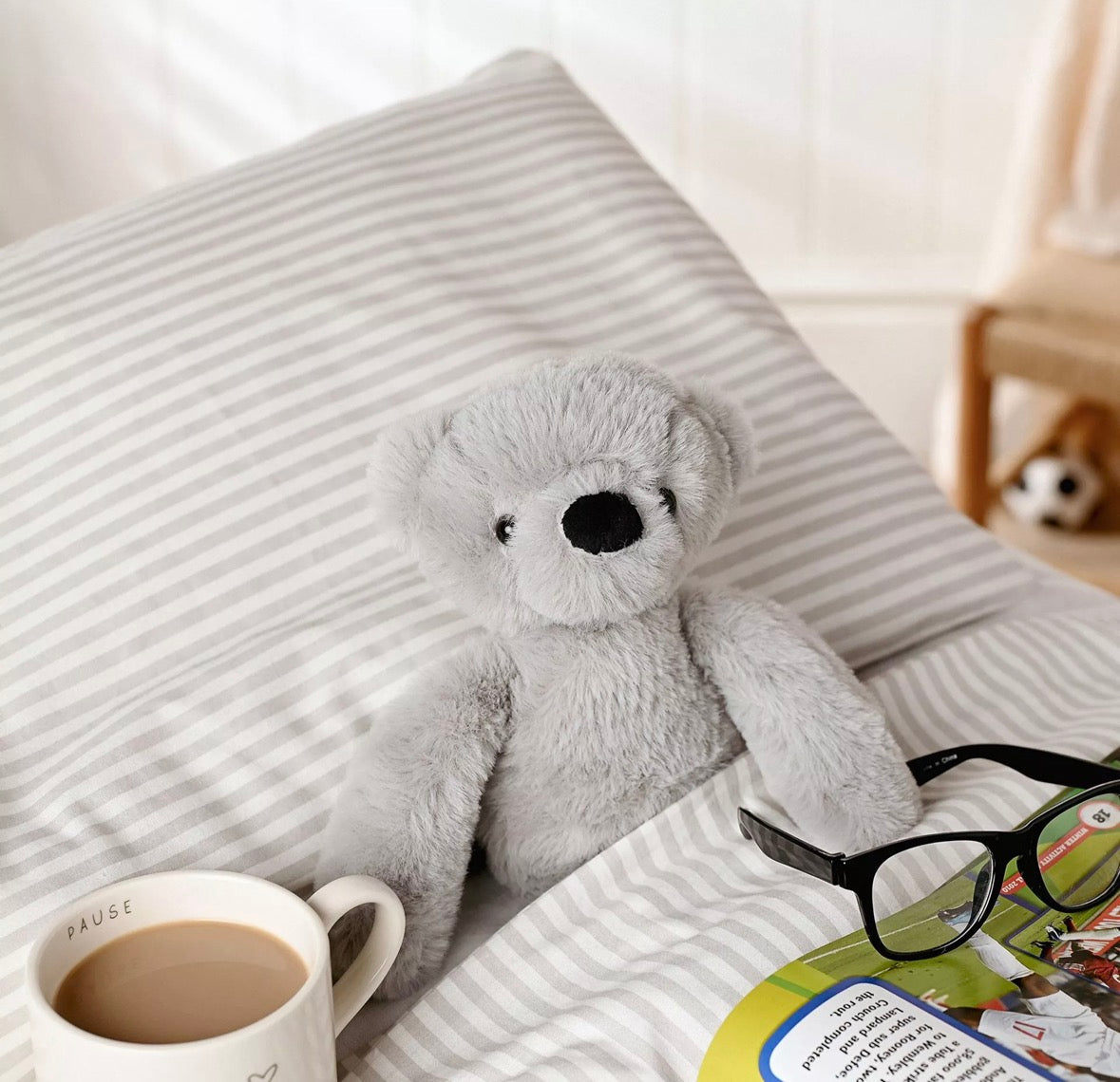 Softies - Long Legs Ste Grey Bear