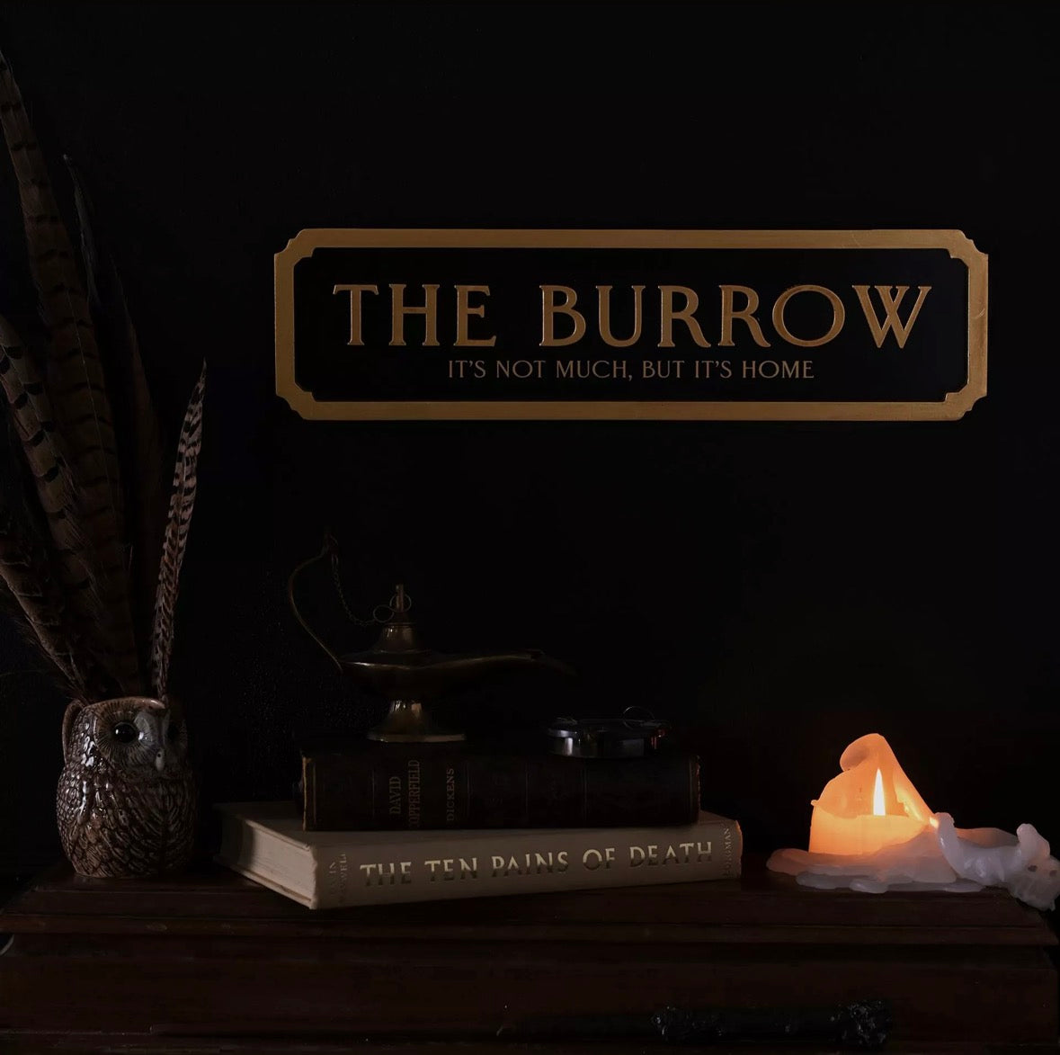 Harry Potter Alumni - The Burrow Wall/Door Sign