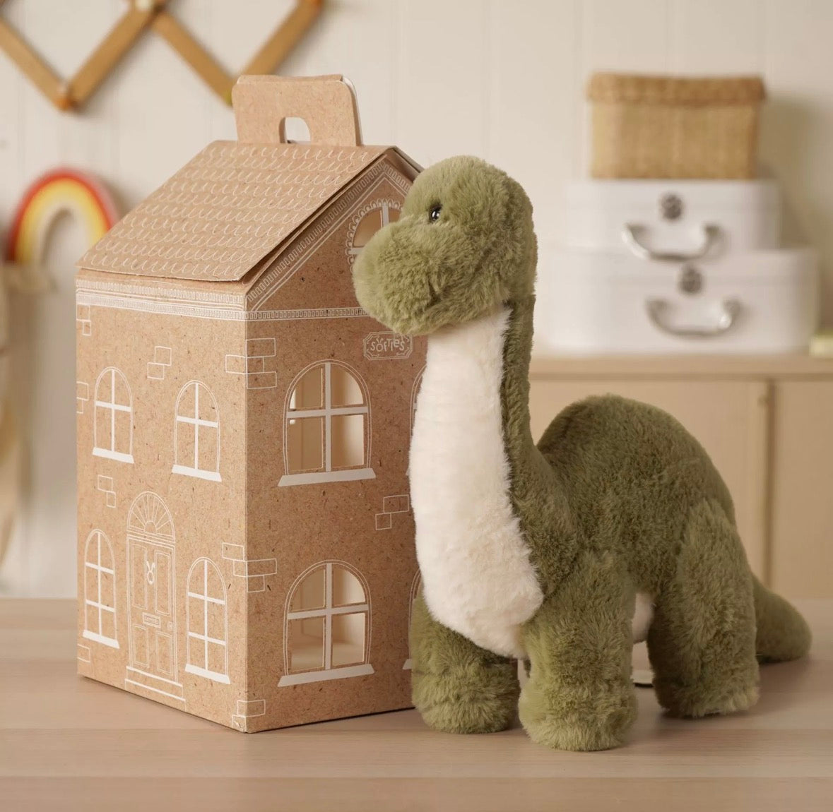 Softies - Dan The Diplodocus Plush