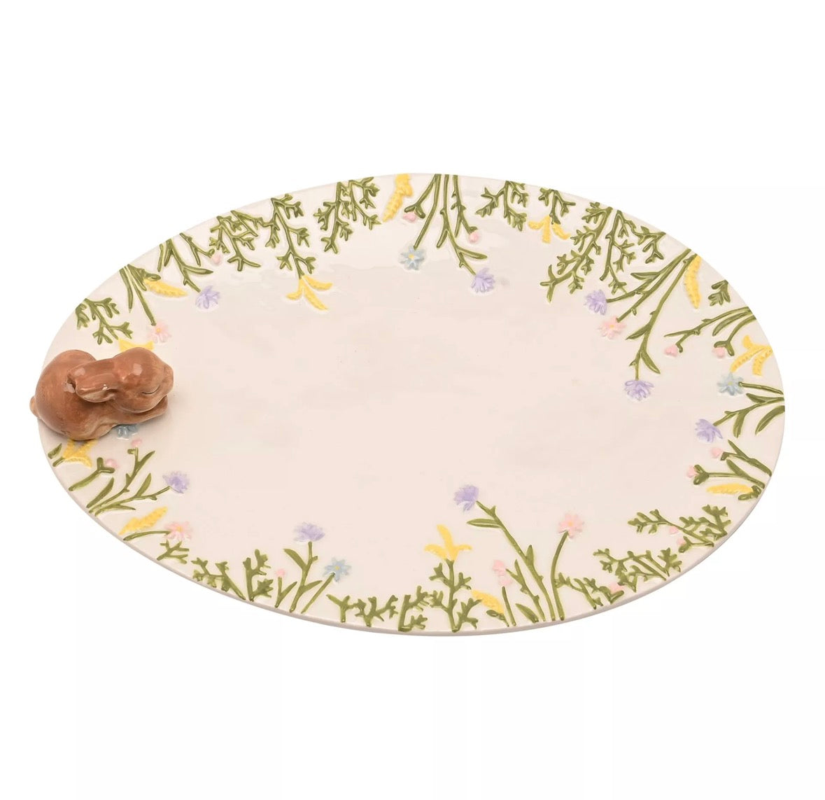 Little Bunny Easter Plate