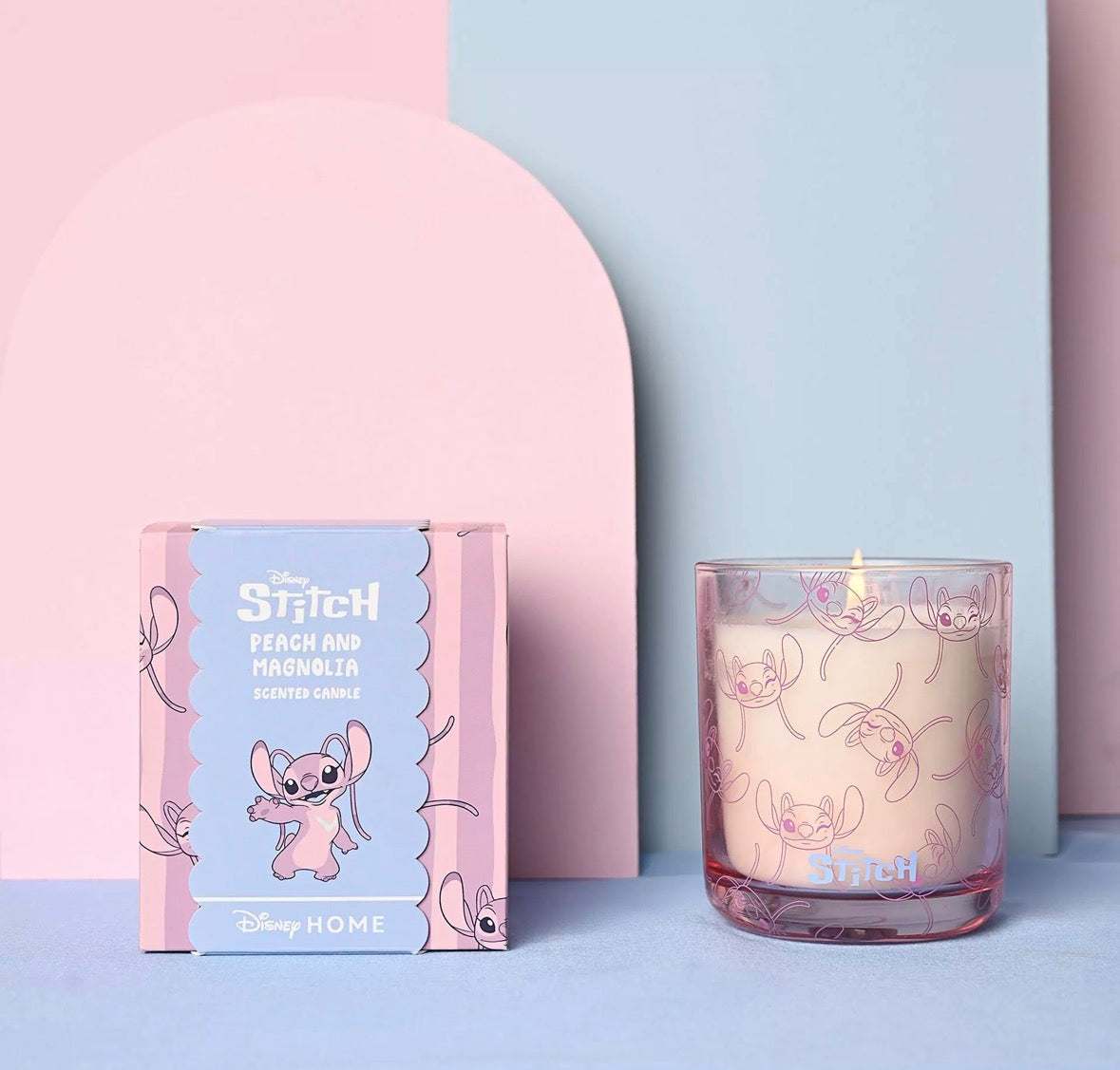 Stitch / Angel Peach & Magnolia Candle