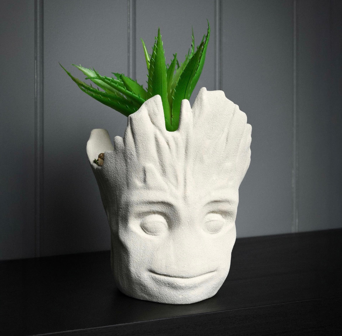 Faux Plant In Marvel Groot Planter