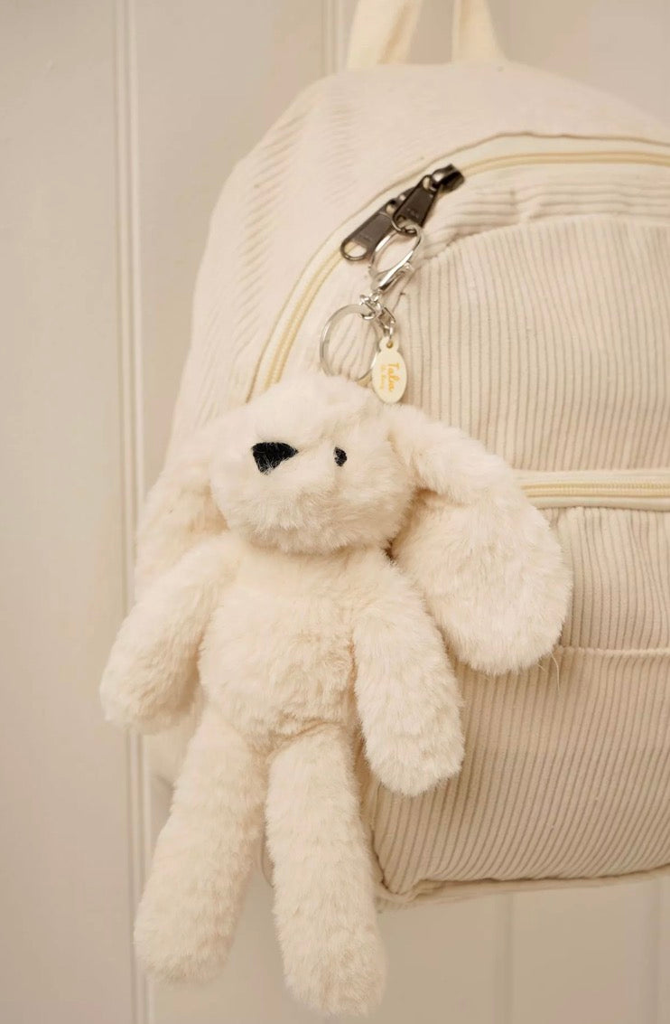 Softies - Talia The Cream Bunny Keyring