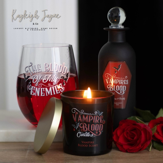 Vampire Blood Decorative Glass Bottle