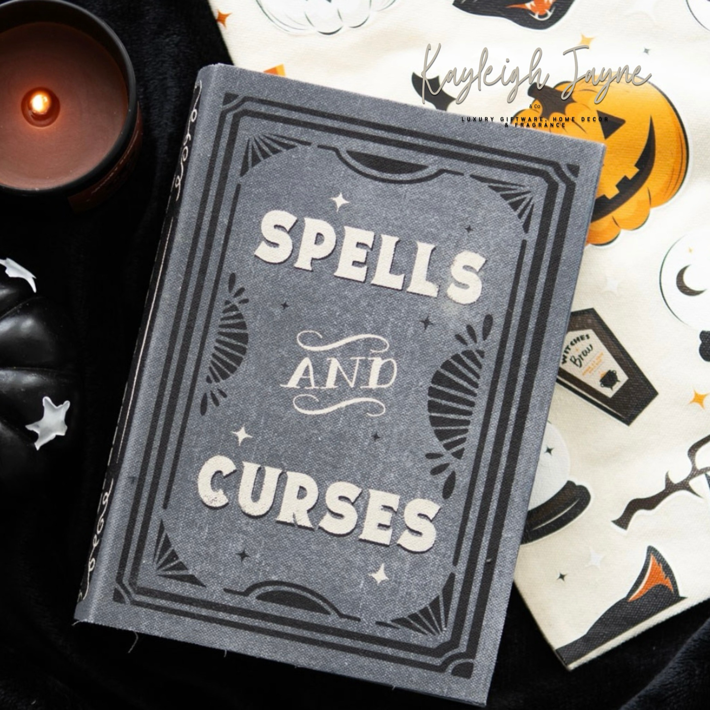 Spells And Curses Hollow Book Storage Box