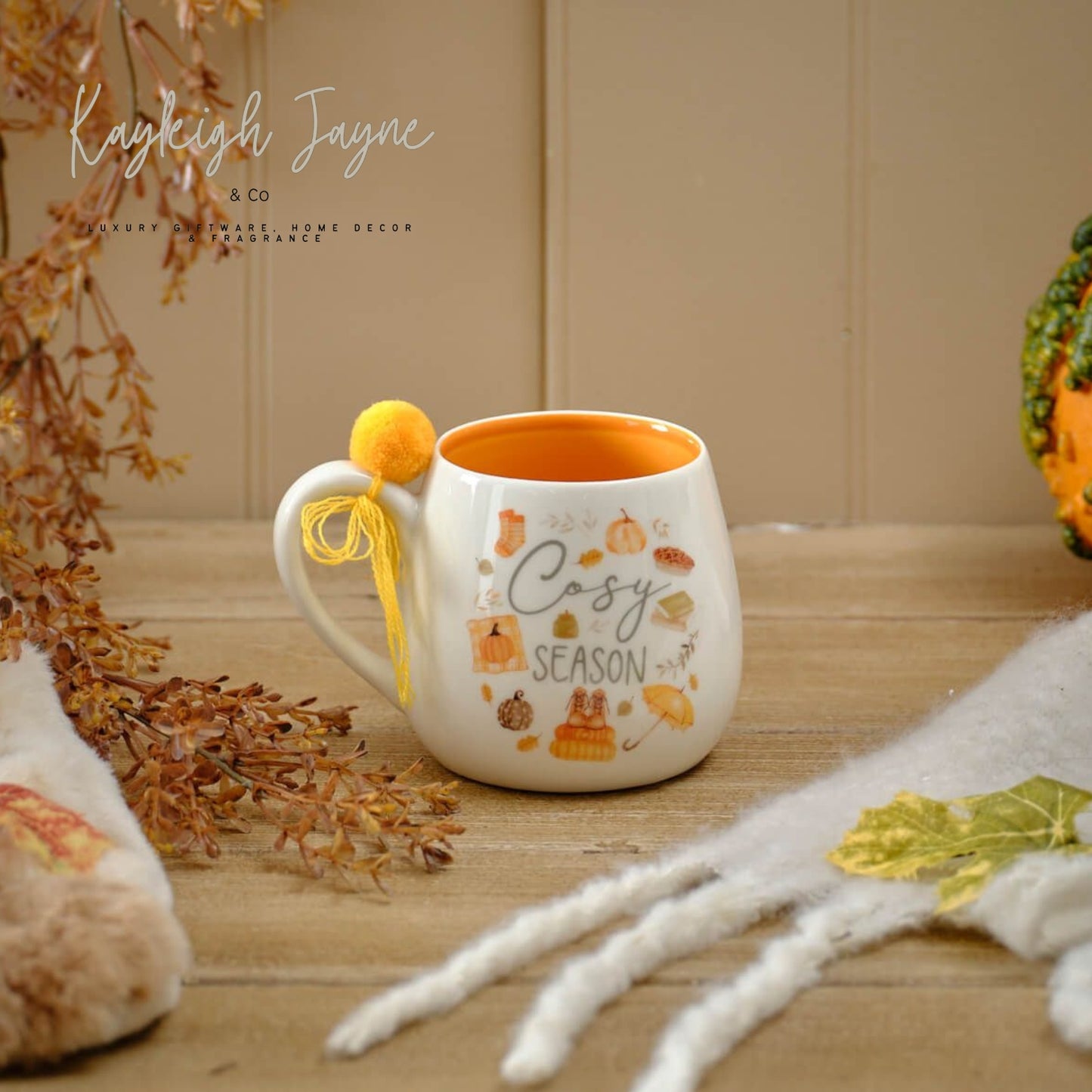 Stoneware Cosy Season Mug