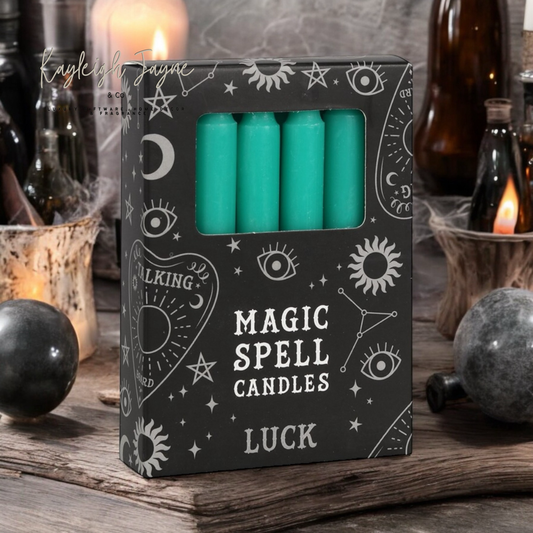 12 X Magic Spell Candles - Luck