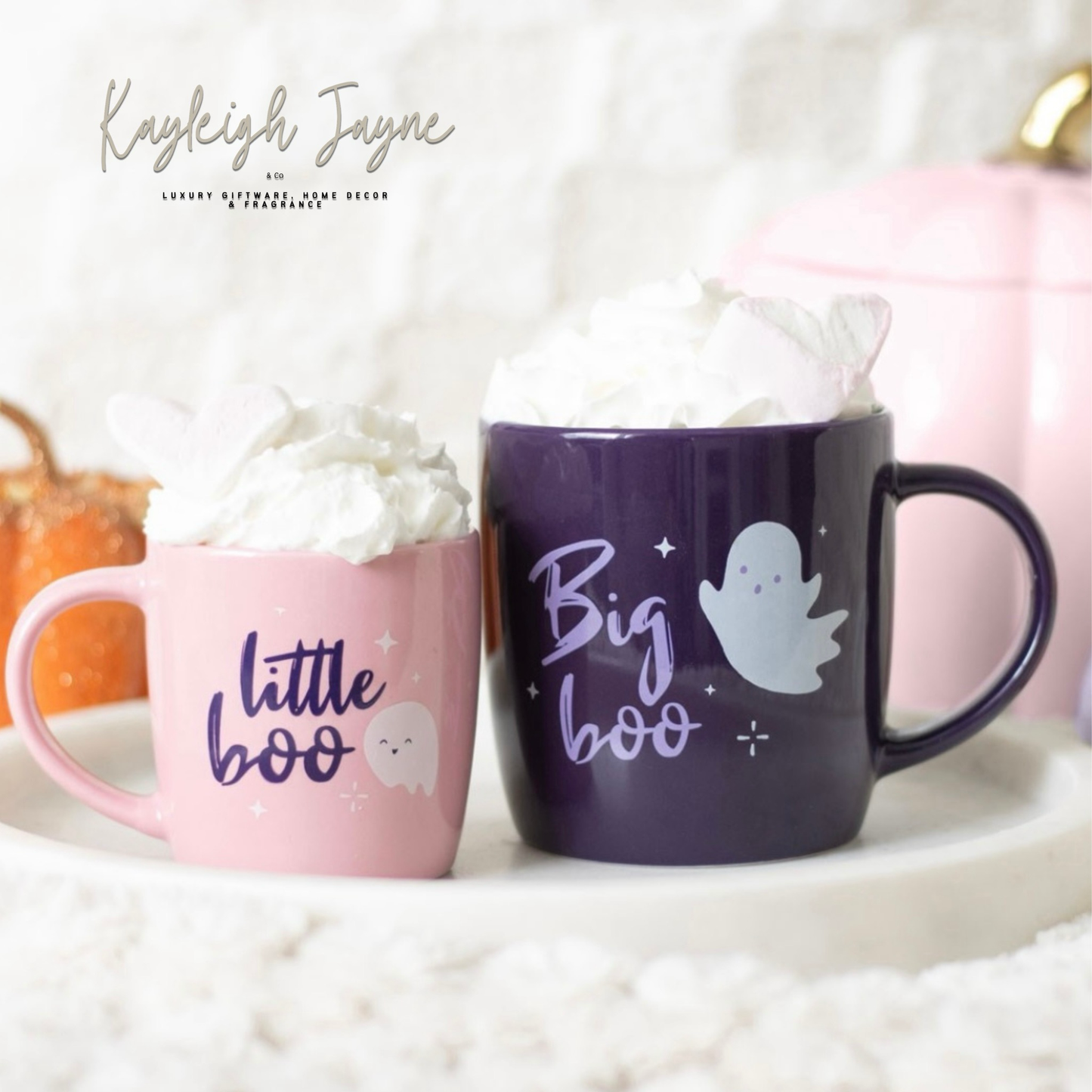 Big Boo Little Boo Mug Set