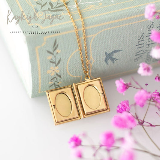 Book Club - Book Locket Necklace