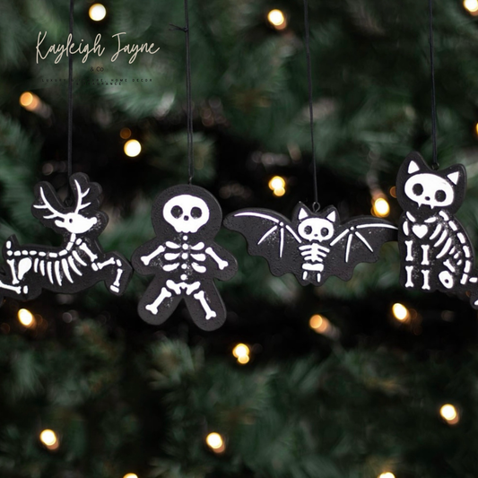 Creepy Skeleton Cookie Decor