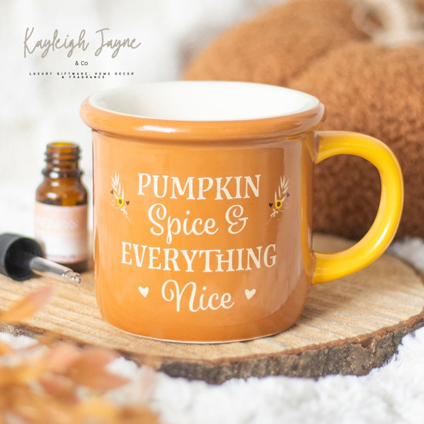 Pumpkin Spice Oil/wax Burner mug