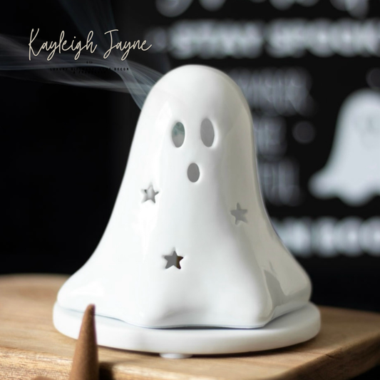 Ghost Tea Light / Incense cone Holder