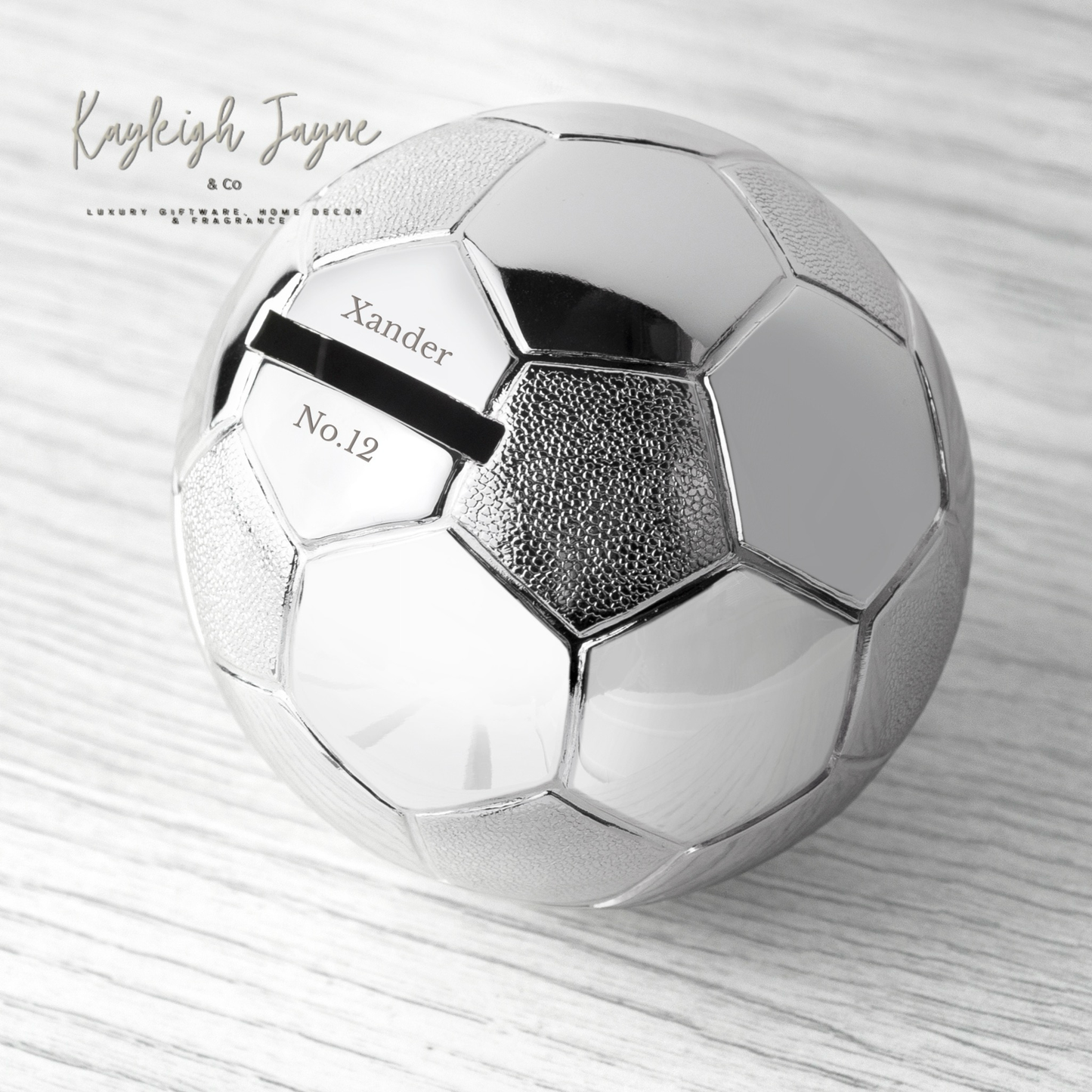 Football Money Box - Personalised
