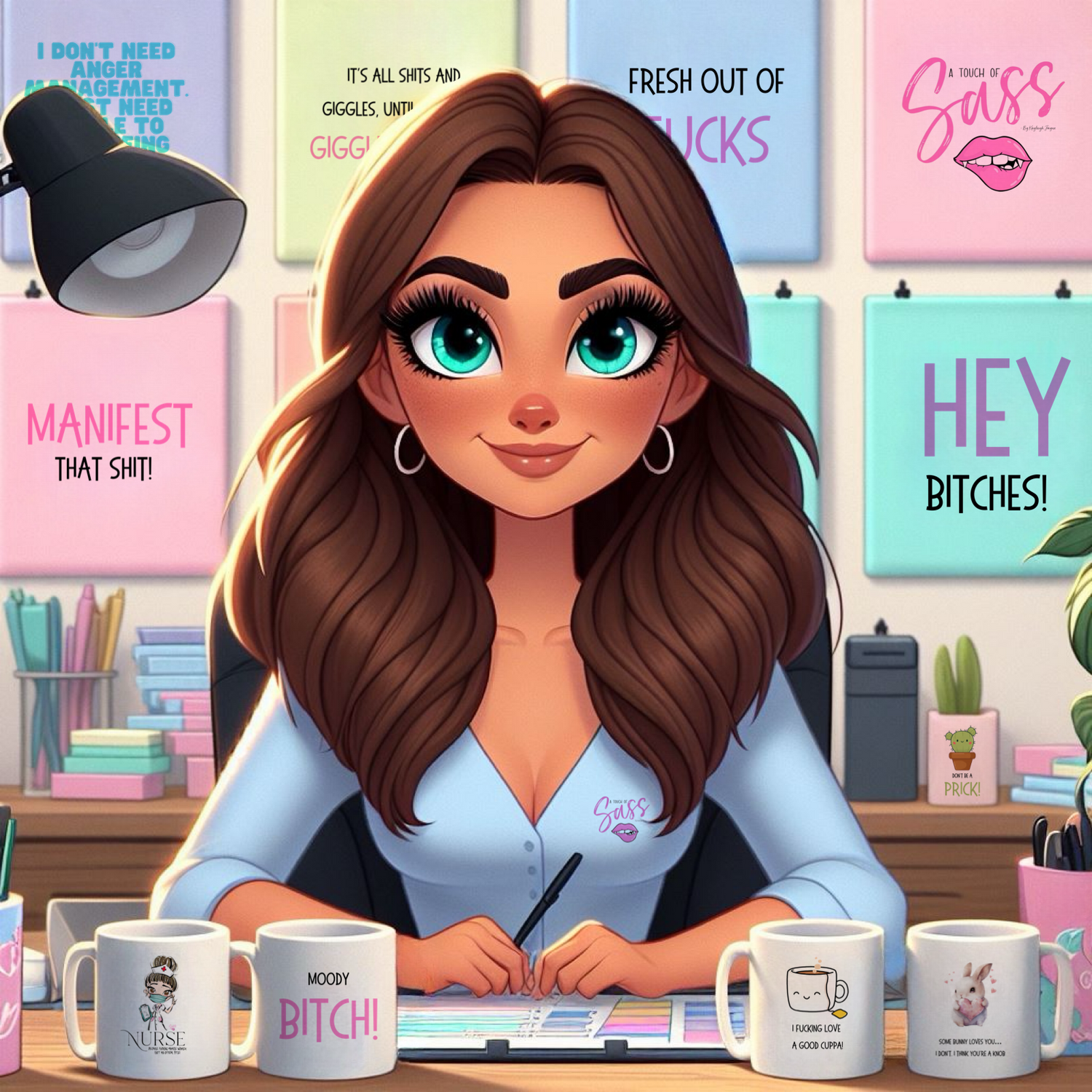 A Touch Of Sass - Sweary / Rude Makes