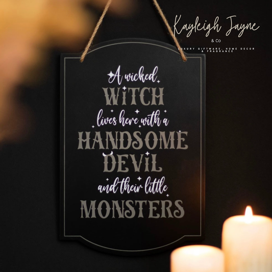 Witch, Devil, Monster Sign