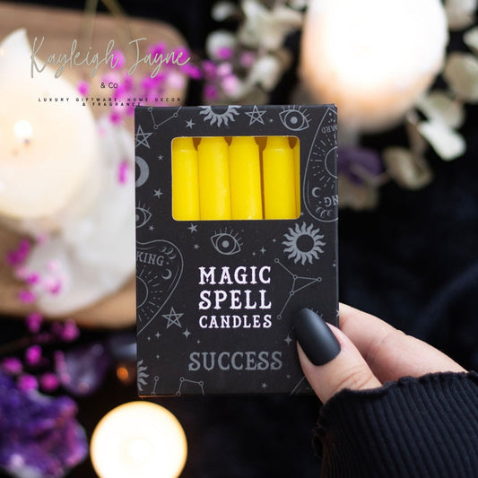 12 X Spell Candles - Success