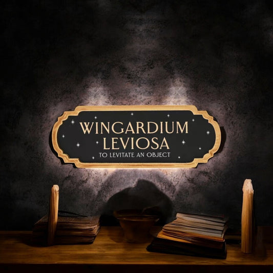 Harry Potter Alumni - Wingardium Leviosa Hanger/Sign