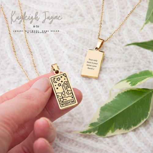 Personalised Wisdom - Tarot Card Necklace