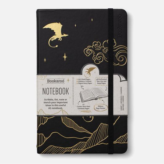 Bookaroo - Dragon Fantasy A5 Journal