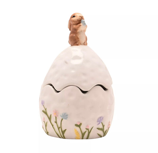 Little Bunny Egg Trinket Box