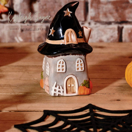 Medium Witches House Tea Light Holder Holder