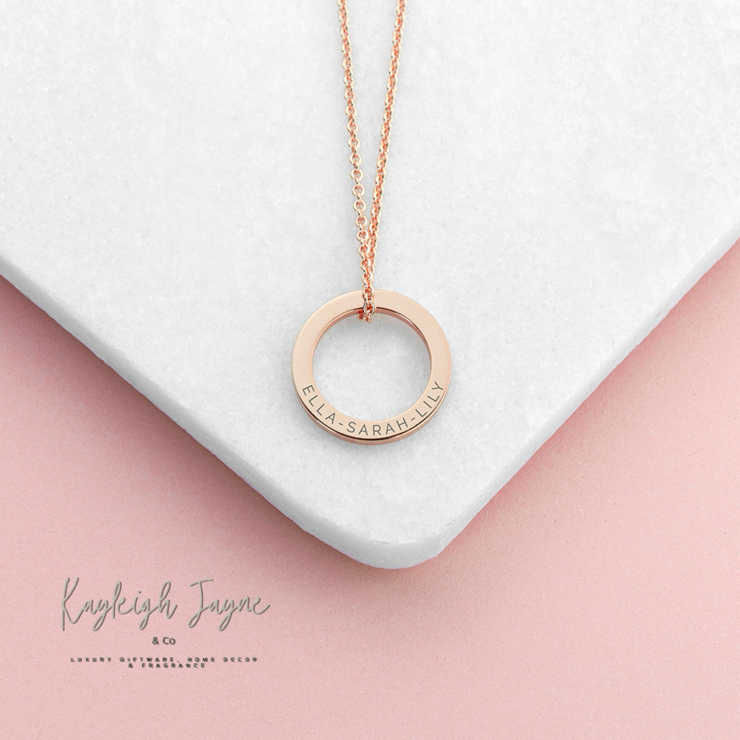 Family Name Necklace