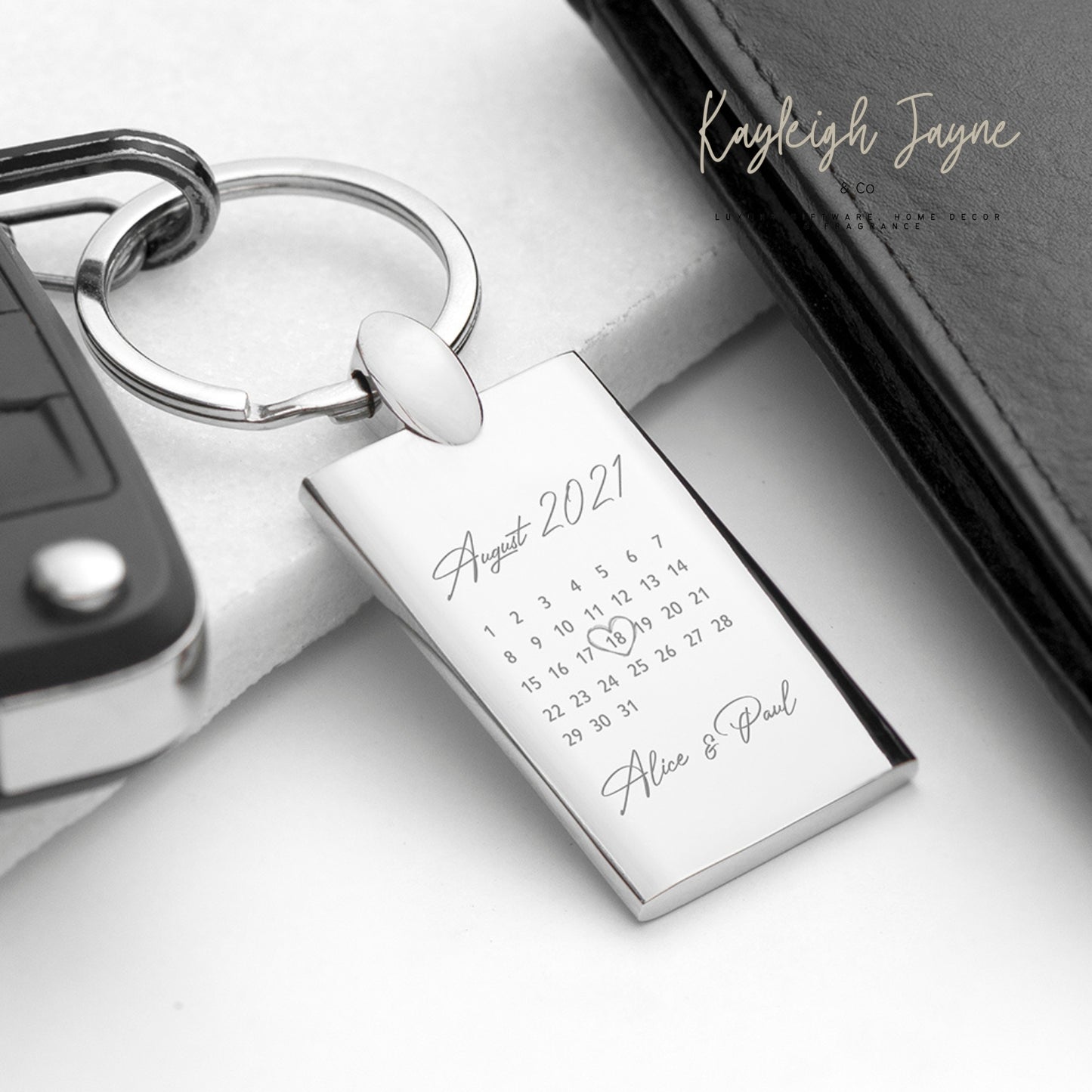 Special Date Keyring