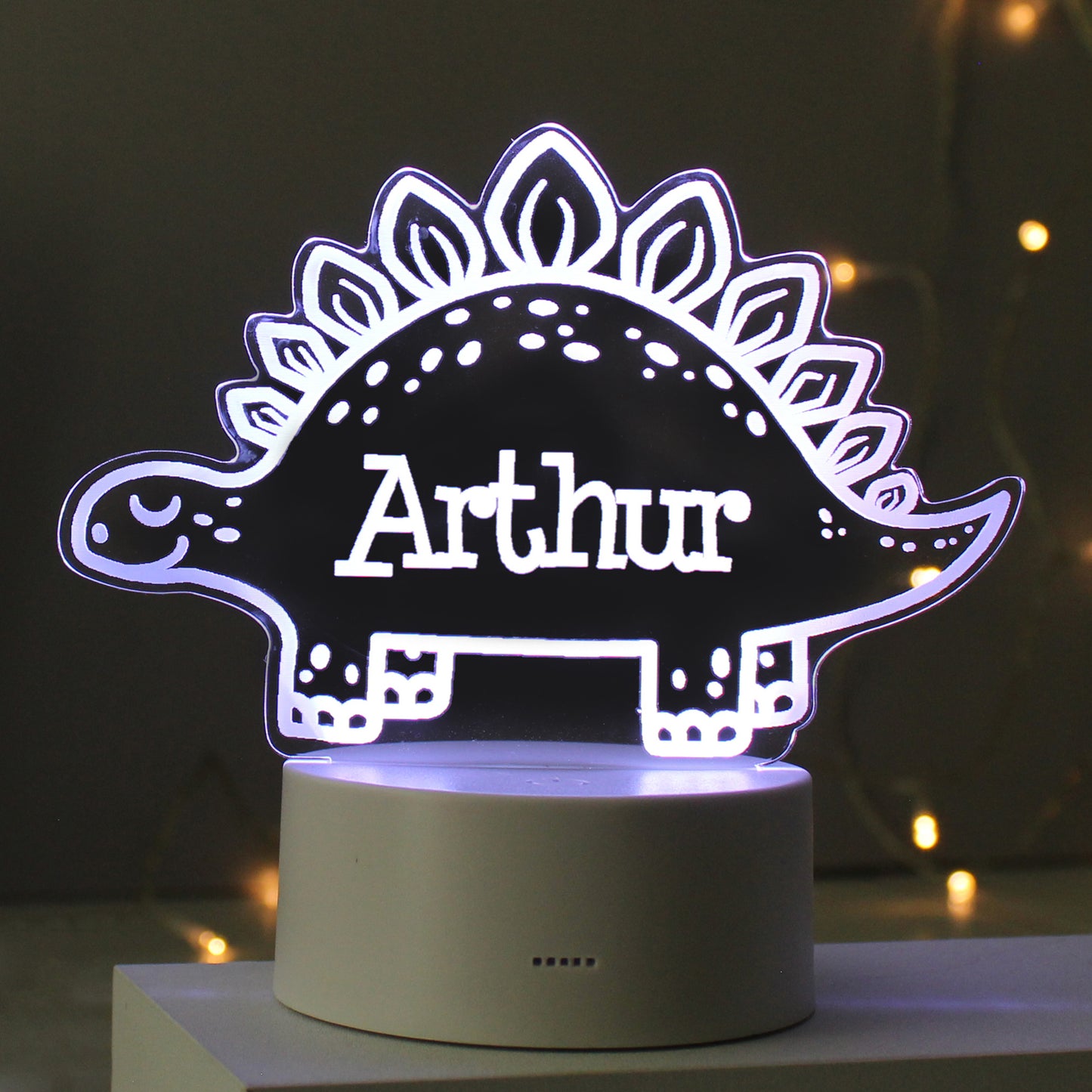 Dinosaur Colour Changing Personalised Light