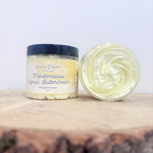 Marshmallow Lemon Buttercream Whipped Soap