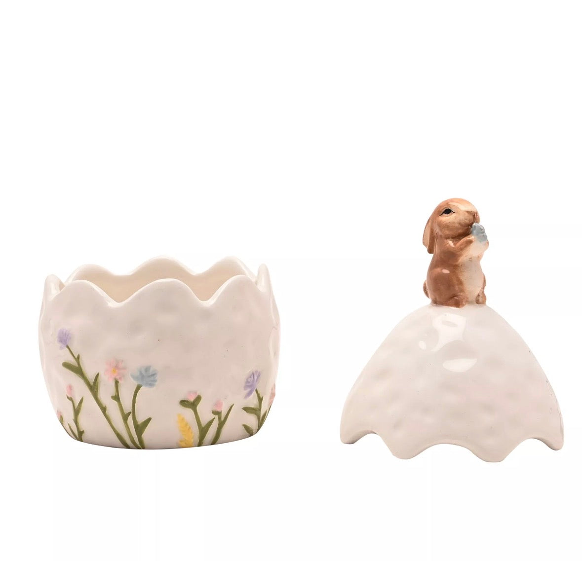 Little Bunny Egg Trinket Box