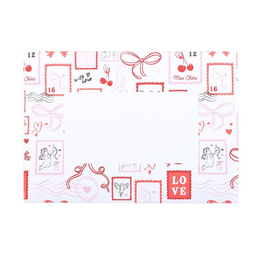 Cupids Delivery Secret Message Necklace With Card & Envelope