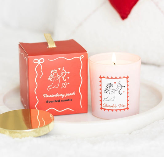 Cherubs Kiss Candle - Passionberry Peach