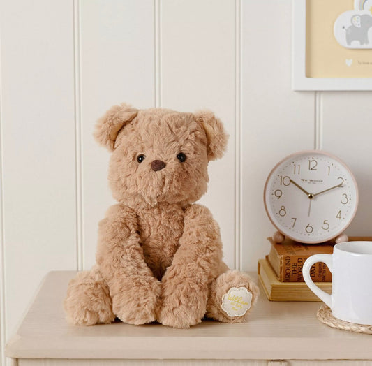 Softies - William The Plush Sitting Brown Teddy Bear 22cm