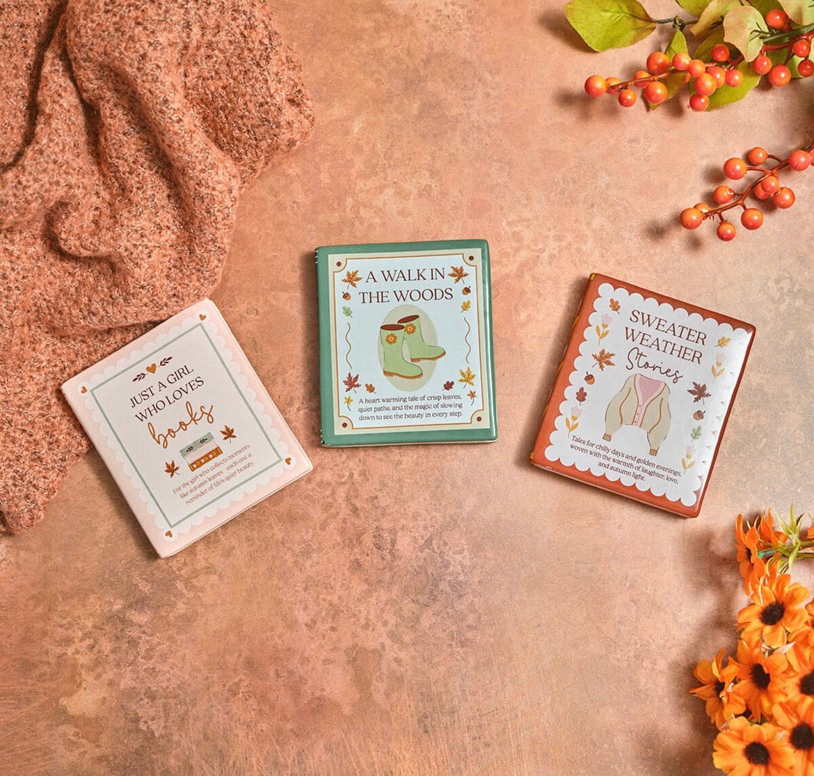 Cosy Chapter - Stoneware Decorative Coasters