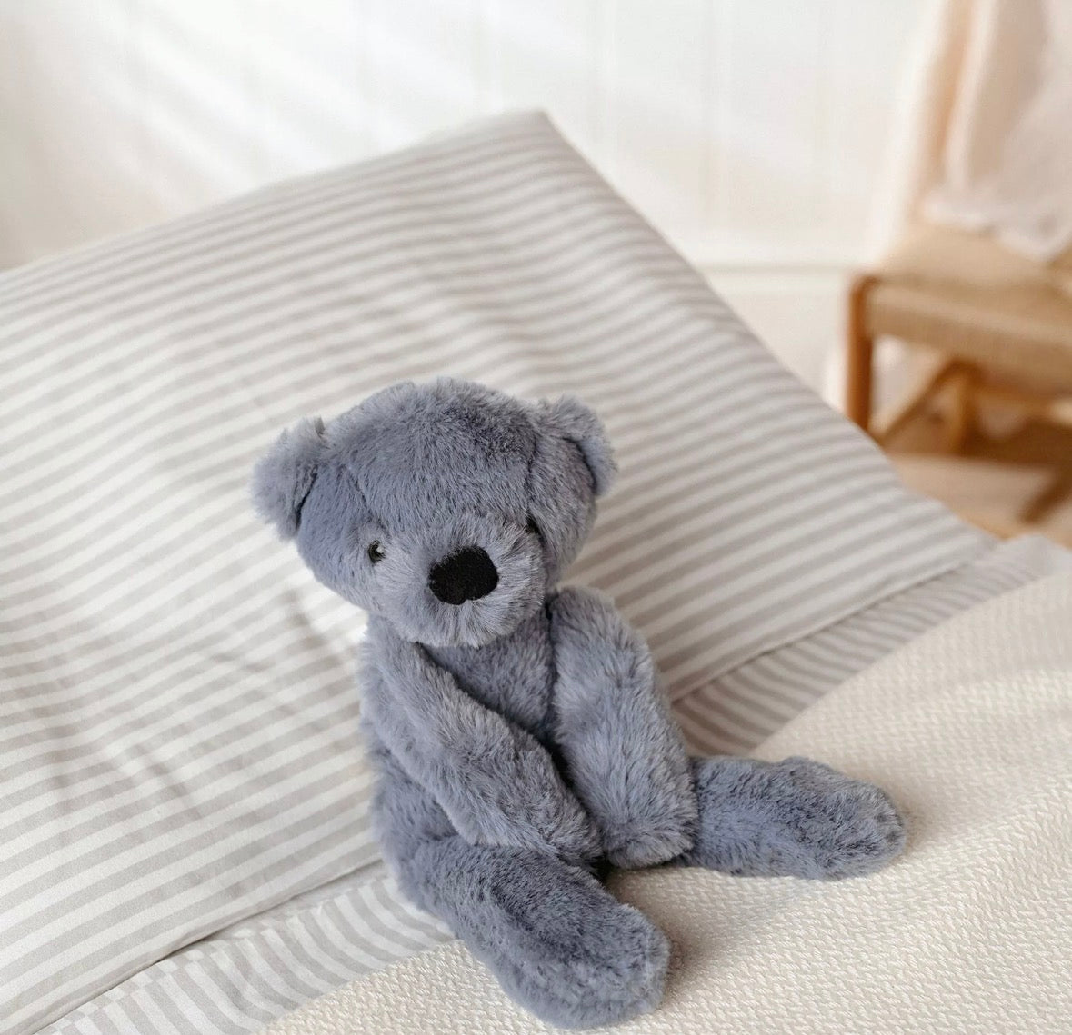 Softies - Long Legs Pip the Light Grey Bear