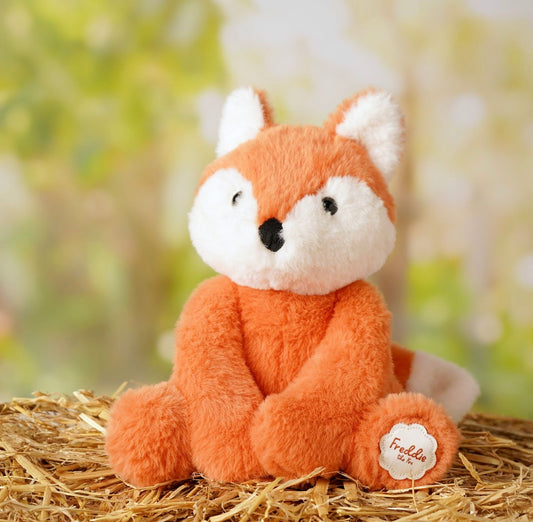 Softies - Freddie The  Plush Sitting Orange Fox 22cm