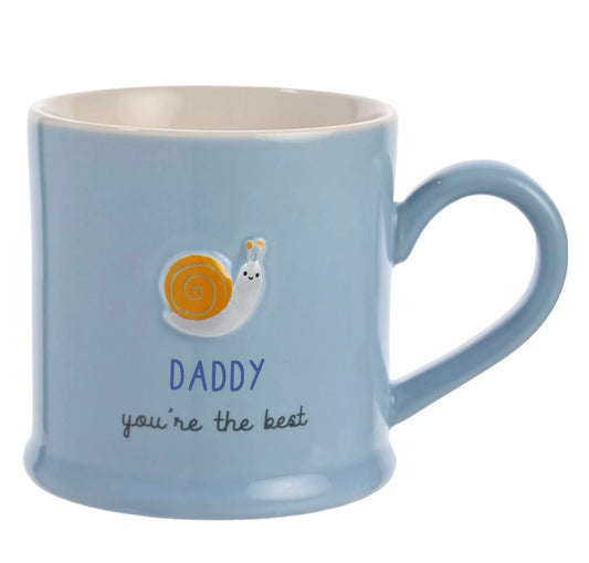 Love Life Embossed Mug - Daddy