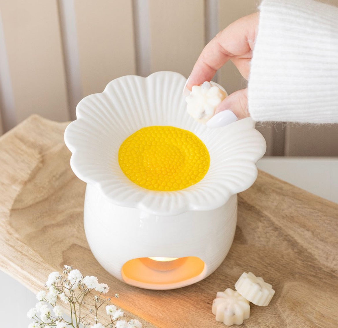Daisy Shaped Oil/Wax Burner