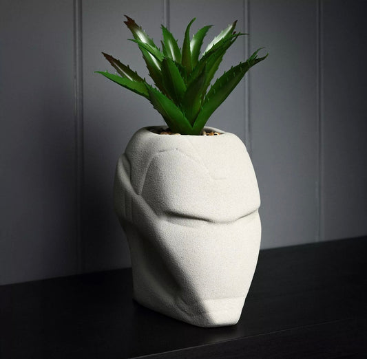 Faux Plant In Marvel Iron Man Planter