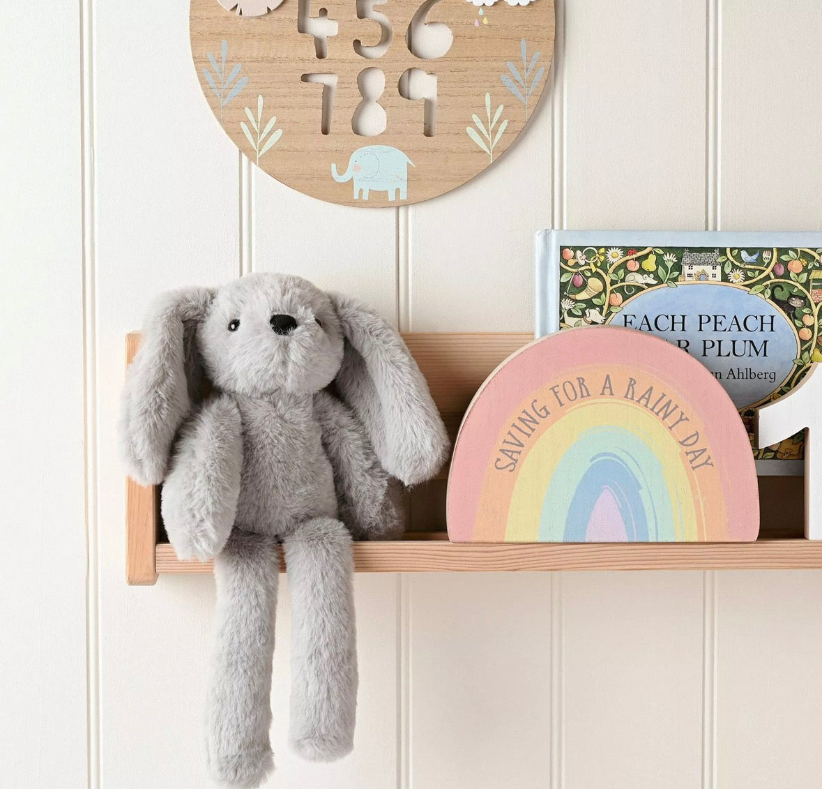 Softies - Long Legs Theo the grey Bunny