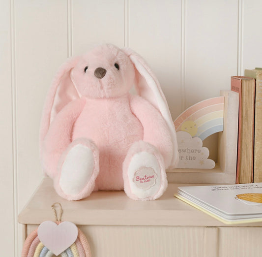 Softies - Beatrice The Classical Plush Pink Bunny 30cm