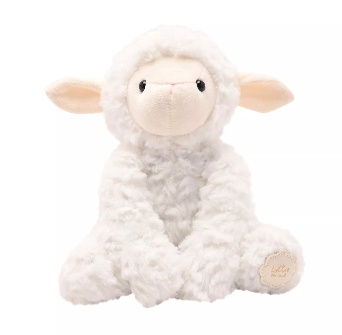 Softies - Lottie The Plush Sitting White Lamb 22cm