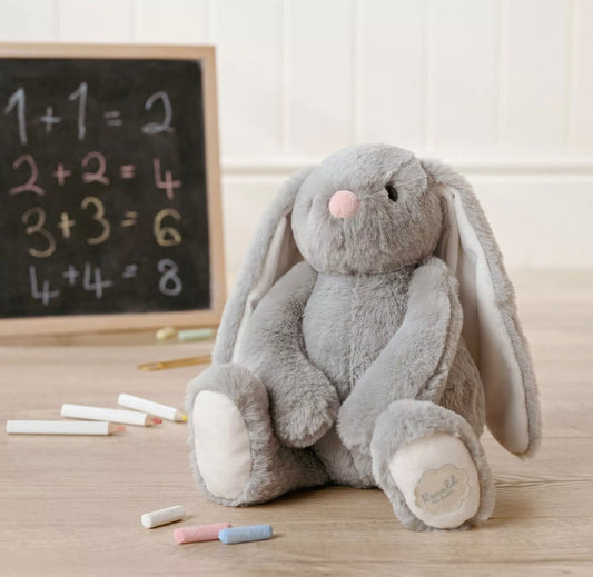 Softies - Ronald The Classical Plush Grey Bunny 30cm
